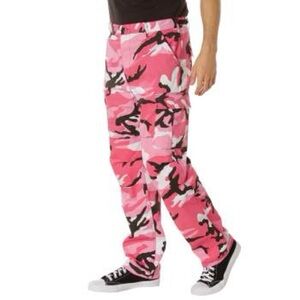 NWT- Rothco Mens Pink Camo Tactical BDU Pants